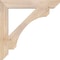Ekena Millwork Legacy Slat Smooth Bracket, Douglas Fir, 3 1/2"W x 26"D x 26"H BKT04X26X26LEC06SDF - alternate 2